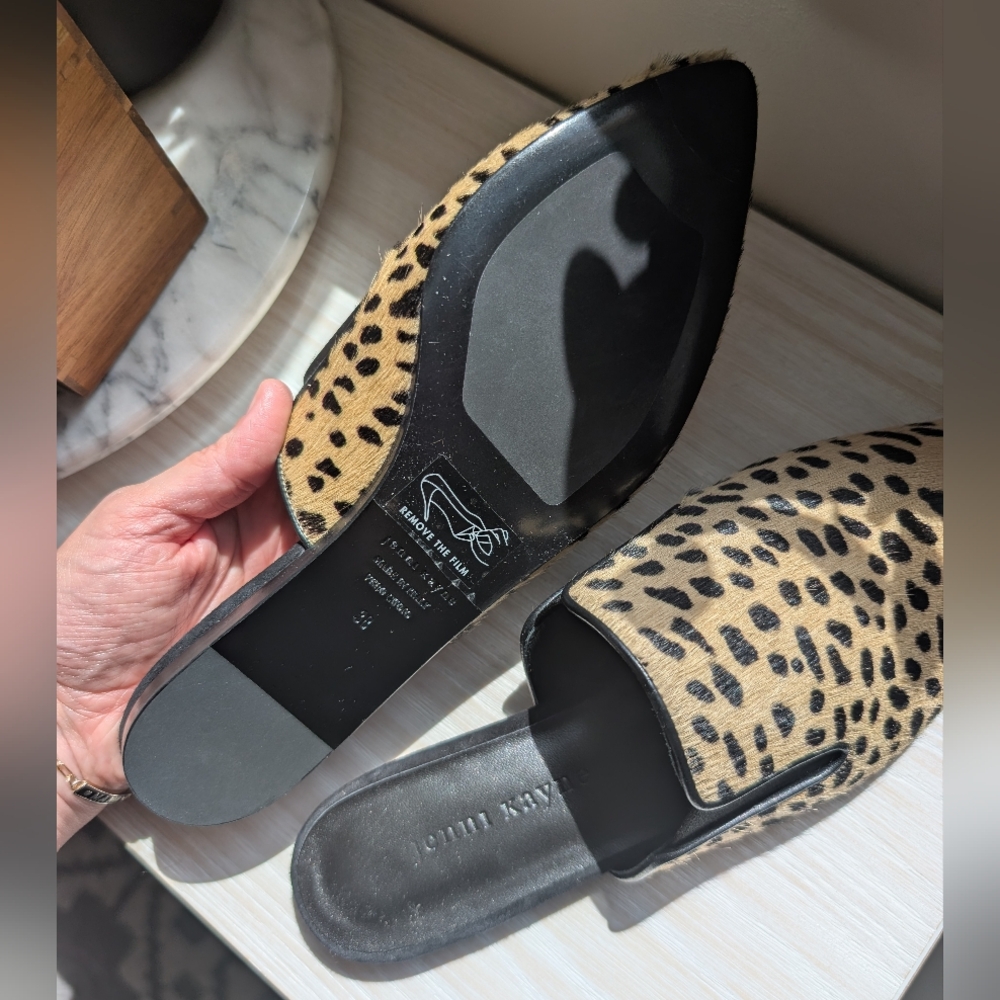 Jenni Kayne Pony Hair Mules (size 8) - Picture 4 of 6